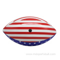 machine stitched professional american footballs